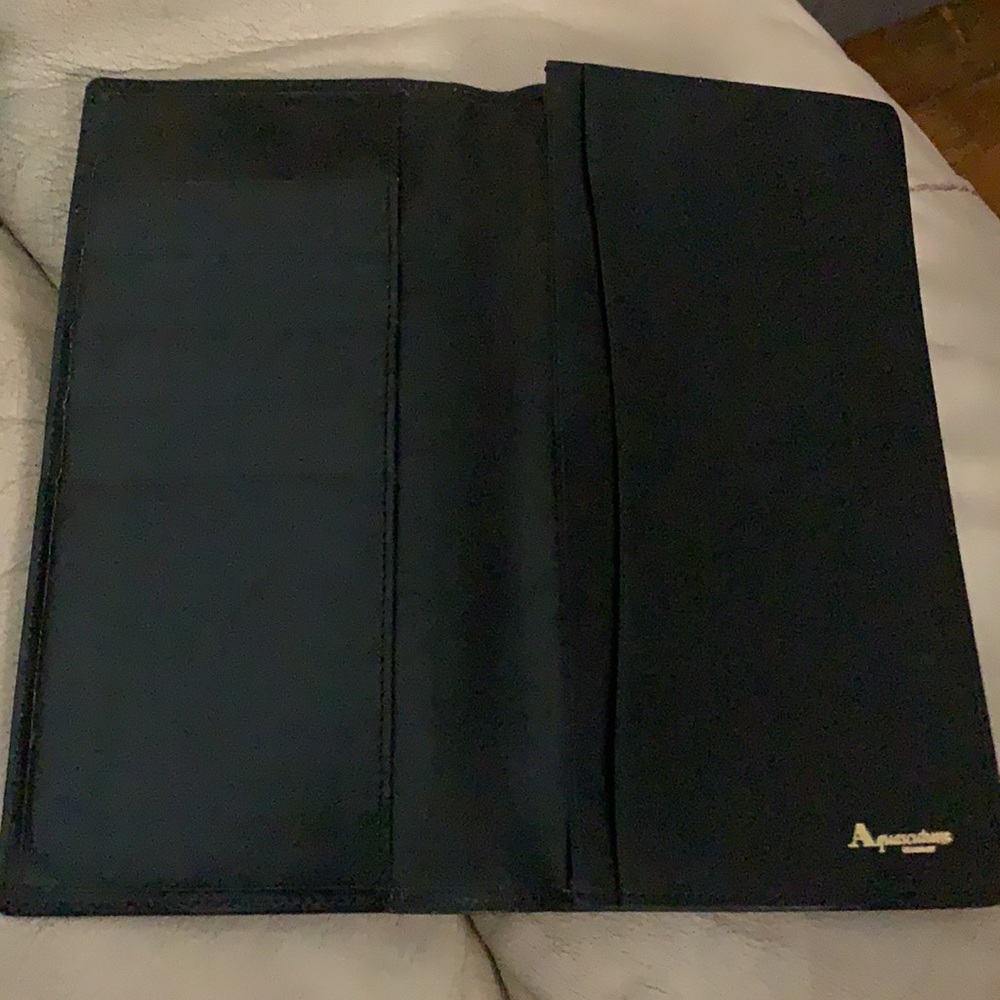 AQUASCUTUM of London Leather and Plaid Wallet new - Picture 5 of 9